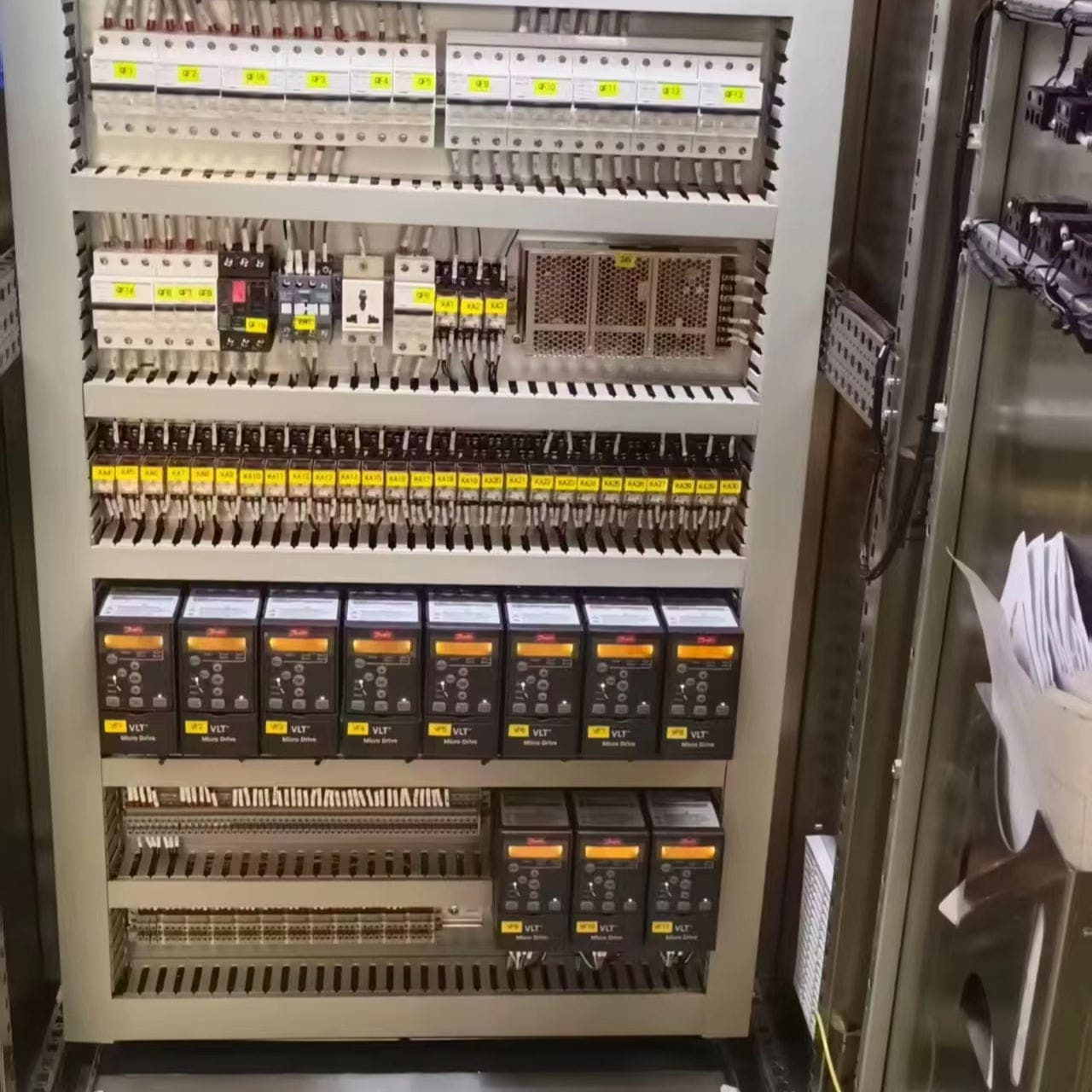 Tablou electric proiectat și cablat