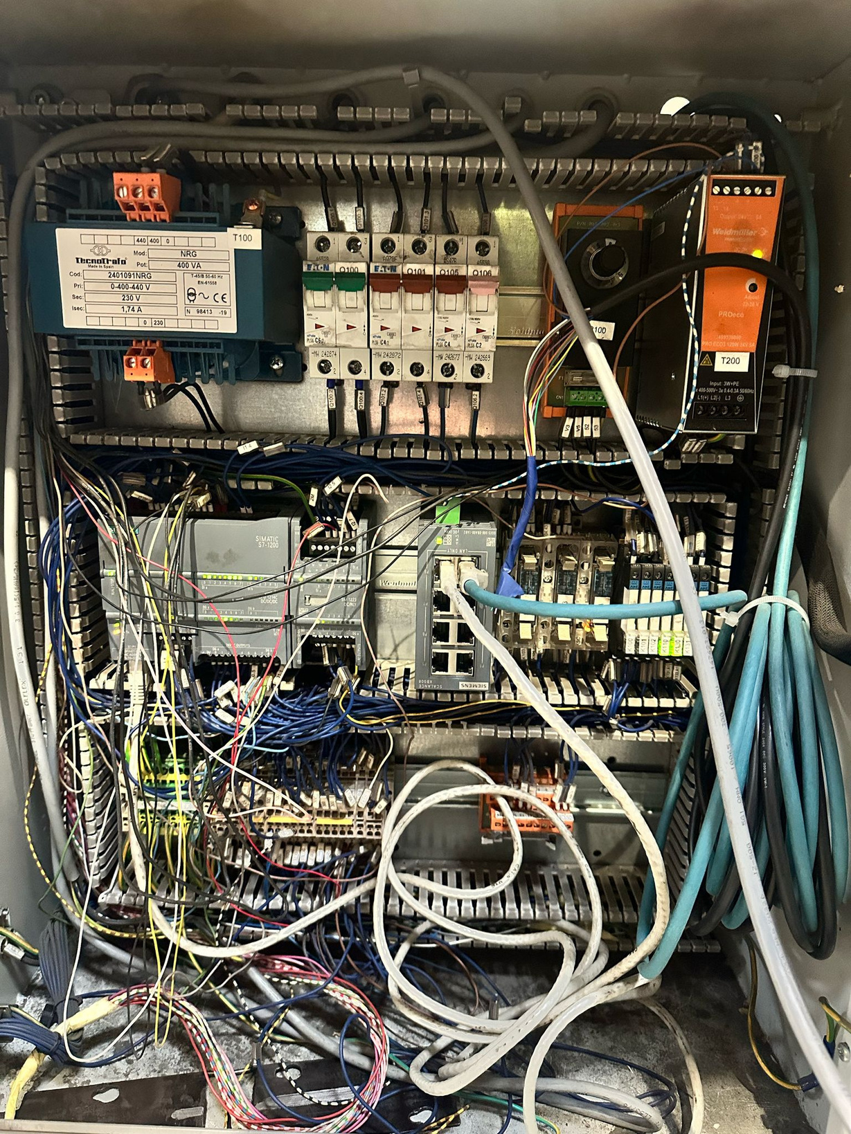 Retehnologizare control